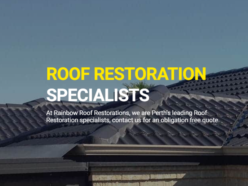 Rainbow Roof Restoration - North