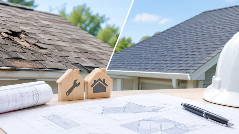 Roof Repair Versus Replacement Decisions